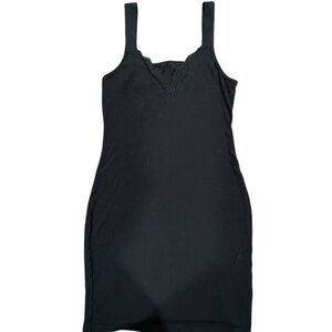 SHEIN Blank Tank Top Dress with Lace